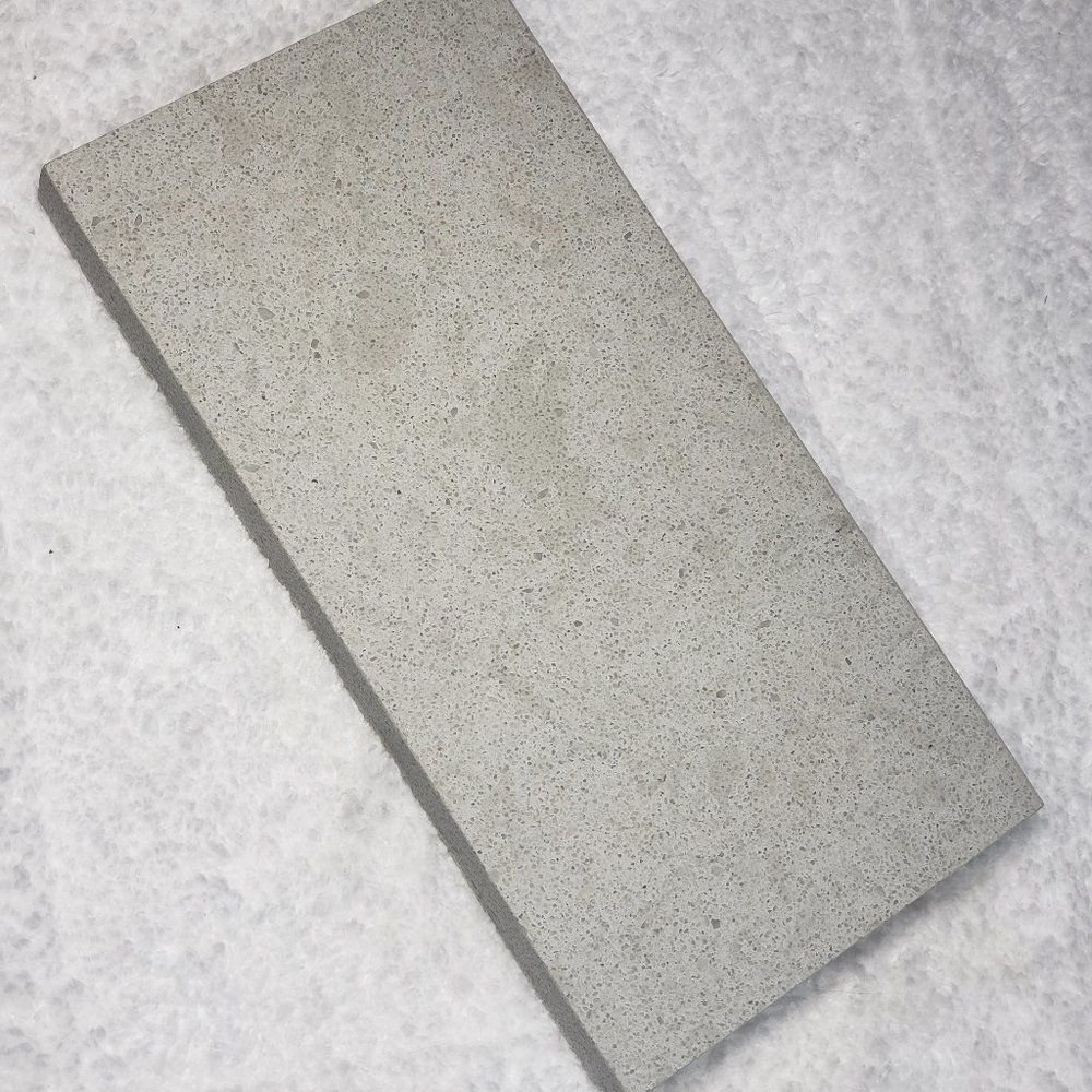Quartz Stone Cutting Board cheese sushi charcuterie tray 5x10 urban gray